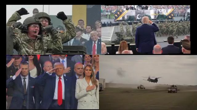 ‼️🇷🇺🇺🇸Трамп начал копировать Путина: В США впервые за более чем 30 лет состоялся военный парад