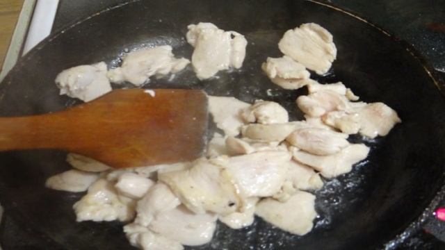 Гречневая лапша с курицей