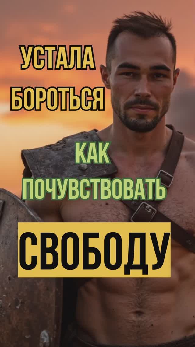 Устала бороться. Как почувствовать свободу