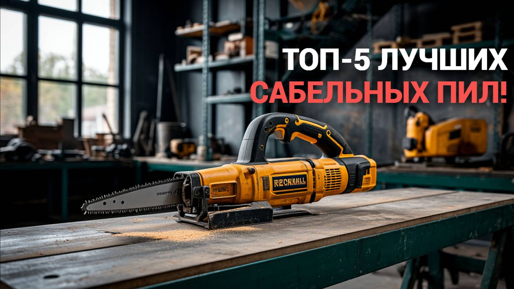 Откройте для себя лучшие сабельные пилы! ⚡️ ТОП-5, которые сделают вашу работу проще и эффективнее!