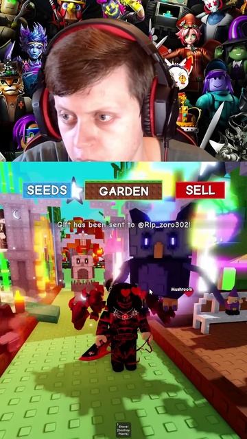 ROBLOX GROW A GARDEN #denisenplay #roblox