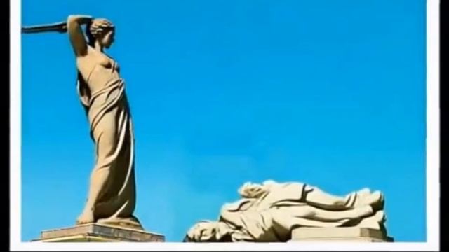 Будут ещё санкции? Если что заходи! Родина-мать зовёт! Скульптура, Героям Сталинградской битвы