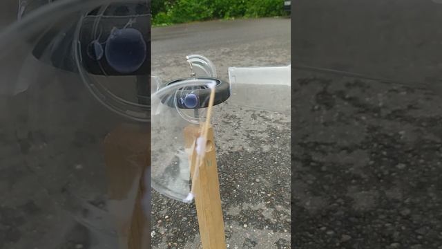 Принцип работы установки по измерению скорости ветра