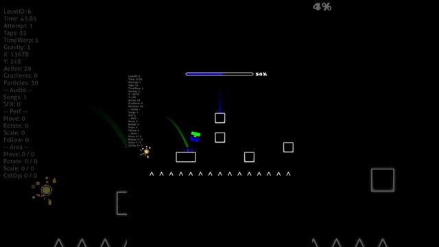 Geometry Dash. Cant let go