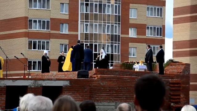 Святейший Патриарх Кирилл, митрополит Варсонофий и В. Д .Волков #43