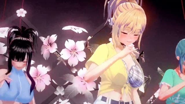 MMD Marin Kitagawa Dance - Hiasobi (Play With Fire)
