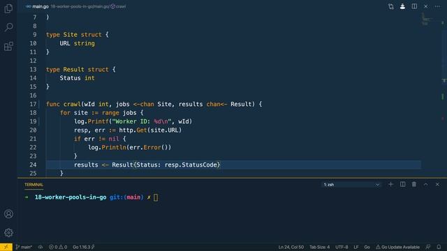 19 - WorkerPools in Go