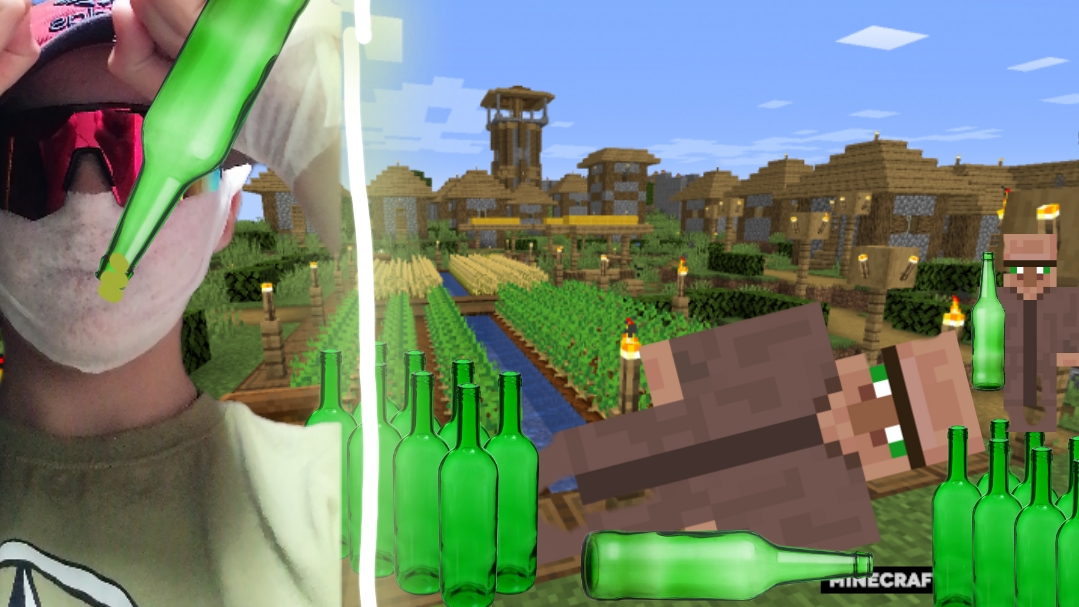 ПЬЯНАЯ ДЕРЕВНЯ﹥MINECRAFT