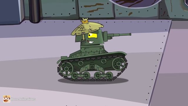 HomeAnimations – Мультики про танки  Пробитие - Мультики про танки