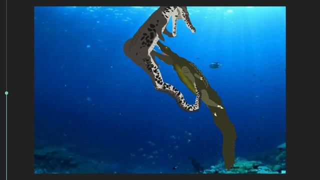 саркозух против крокодила опасного (блин я забыл как его зовут)