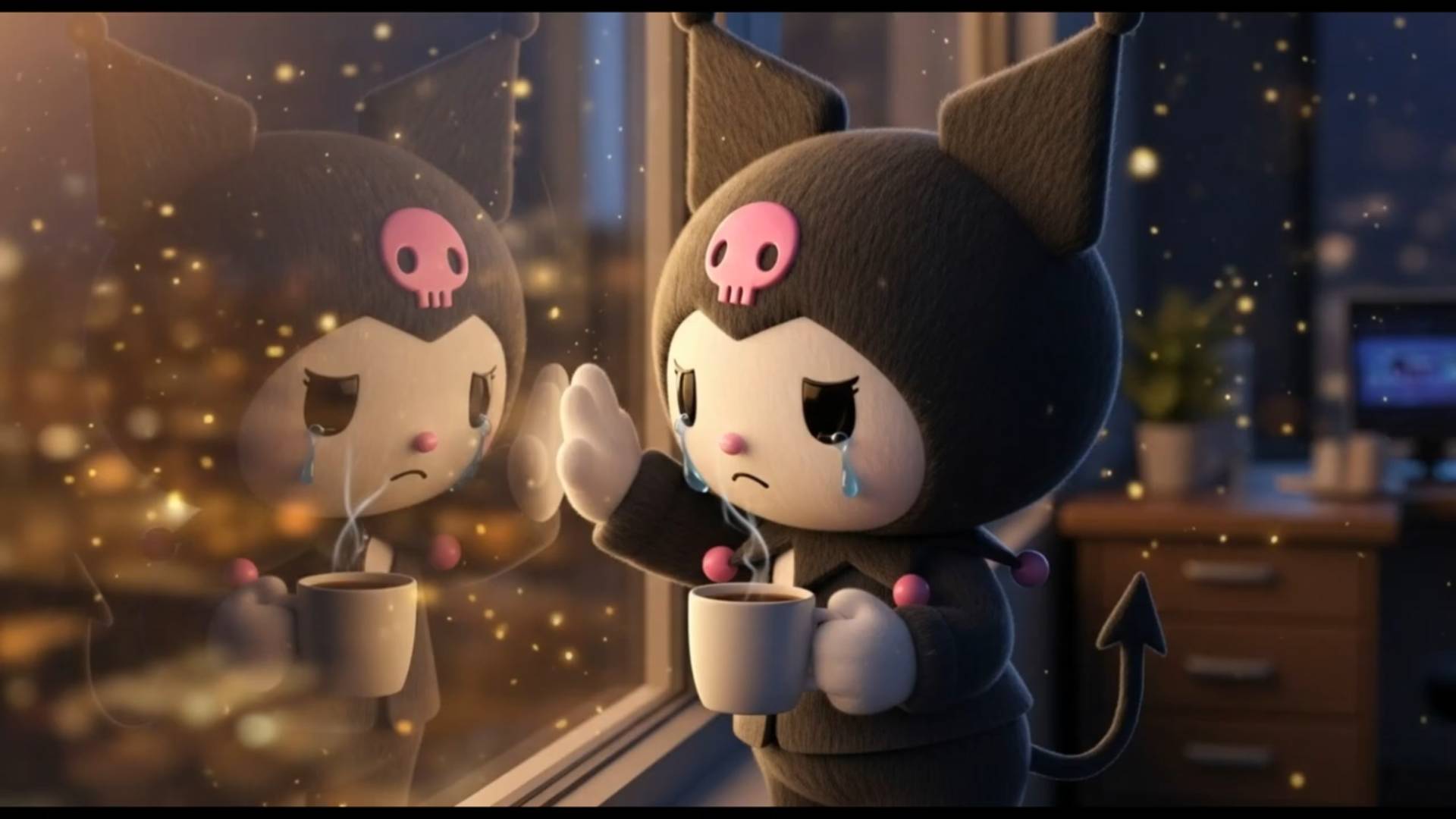 kuromi грустит