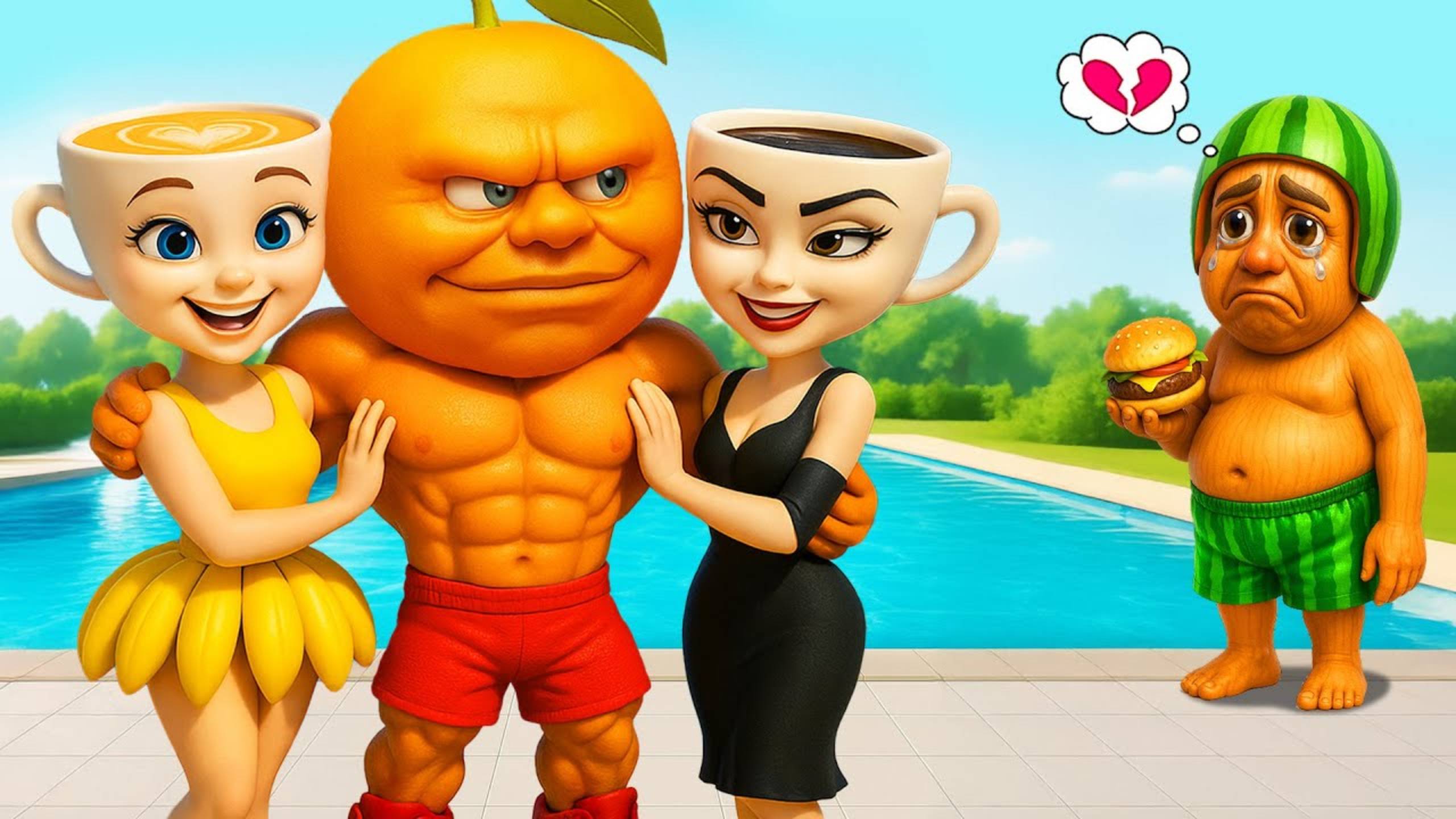 Итальянские мемы - Балерина Капучино | СПРУНКИ Sprunki мультфильм - СПРУНКЕ