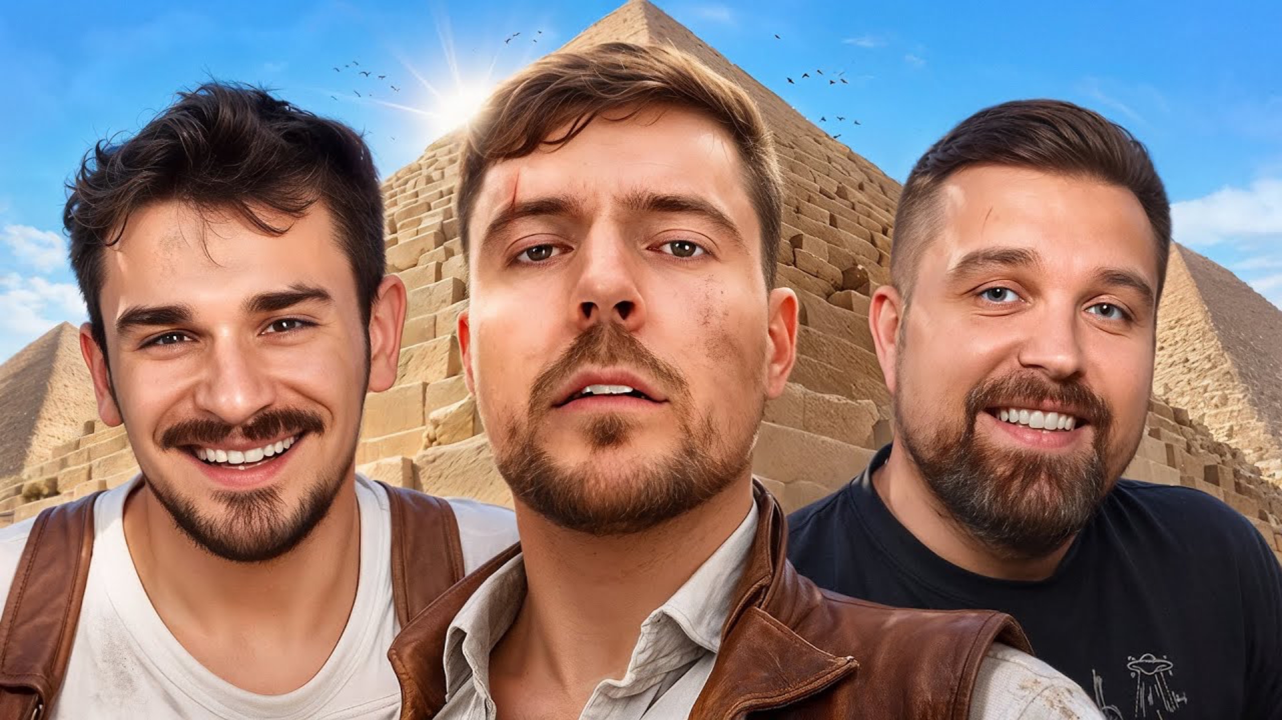 ПРОВЁЛ 100 ЧАСОВ ВНУТРИ ПИРАМИД! (Юлик и Антон Власов)
