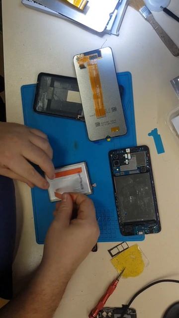 Samsung M32 замена дисплея.