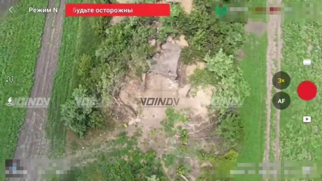 🎯Операторы БпЛА 5 гвардейской общевойсковой армии группировки "Восток" уничтожили укрытия…🔽🔽🔽