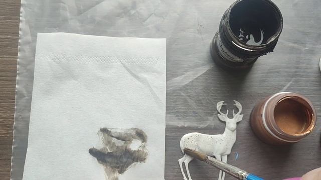 DIY Как из нового изделия, сделать старое. Декор шкатулки под винтаж своими руками