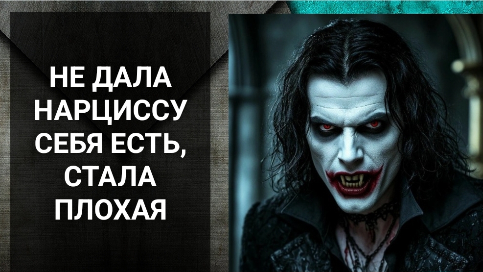 Не дала нарциссу себя есть, резко стала плохая