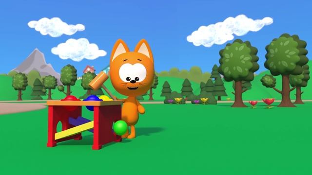 10. Котёнок Котэ - Игры стучалки