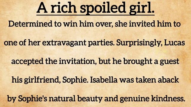 A Rich Spoiled Girl English Story Level 1 🔥 English Listening Practice Learn English