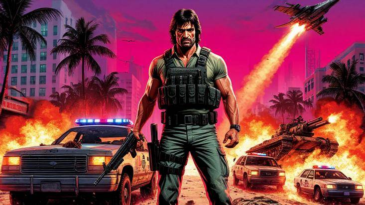 Мой мод - суперпулемёт GTA Vice City Nextgen Edition 51