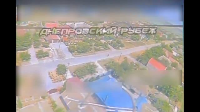Операторы БпЛА из состава 14 армейского корпуса эффектно ударили по живой силе хохла @Dnepro_Rub