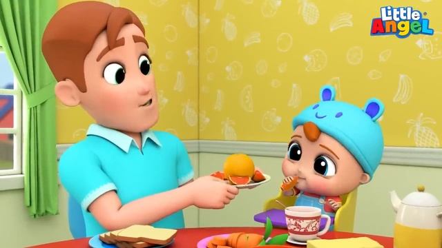 Little Angel - В Ночь Хэллоуина 🎃🍬🍭 - Малыш Саша   Мультик Про Хэллоуин   Little Angel Русский
