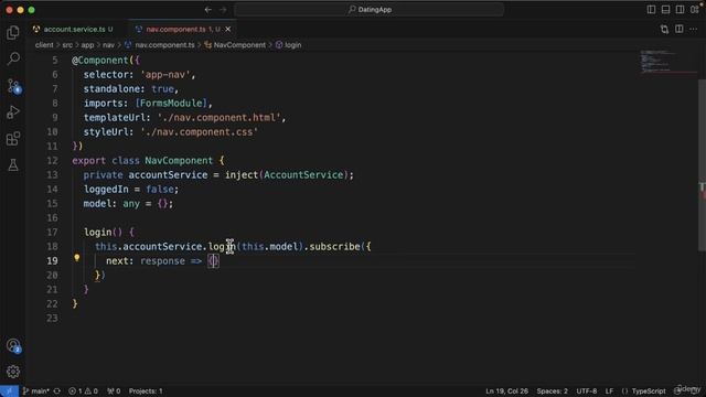 48 - Injecting services into components