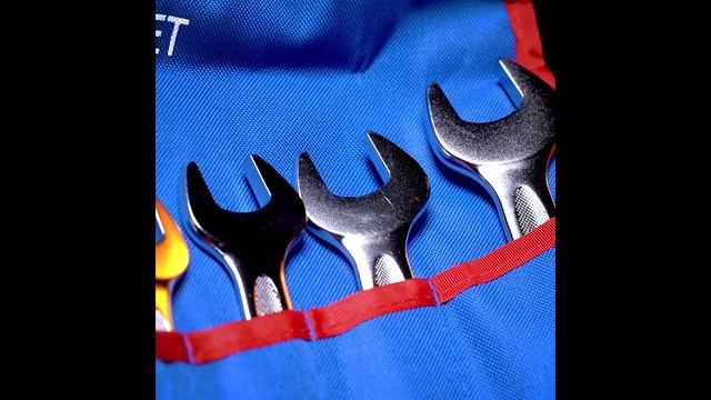 Набор ключей комбинированных текстурных 14пр. 8-24 мм Spline