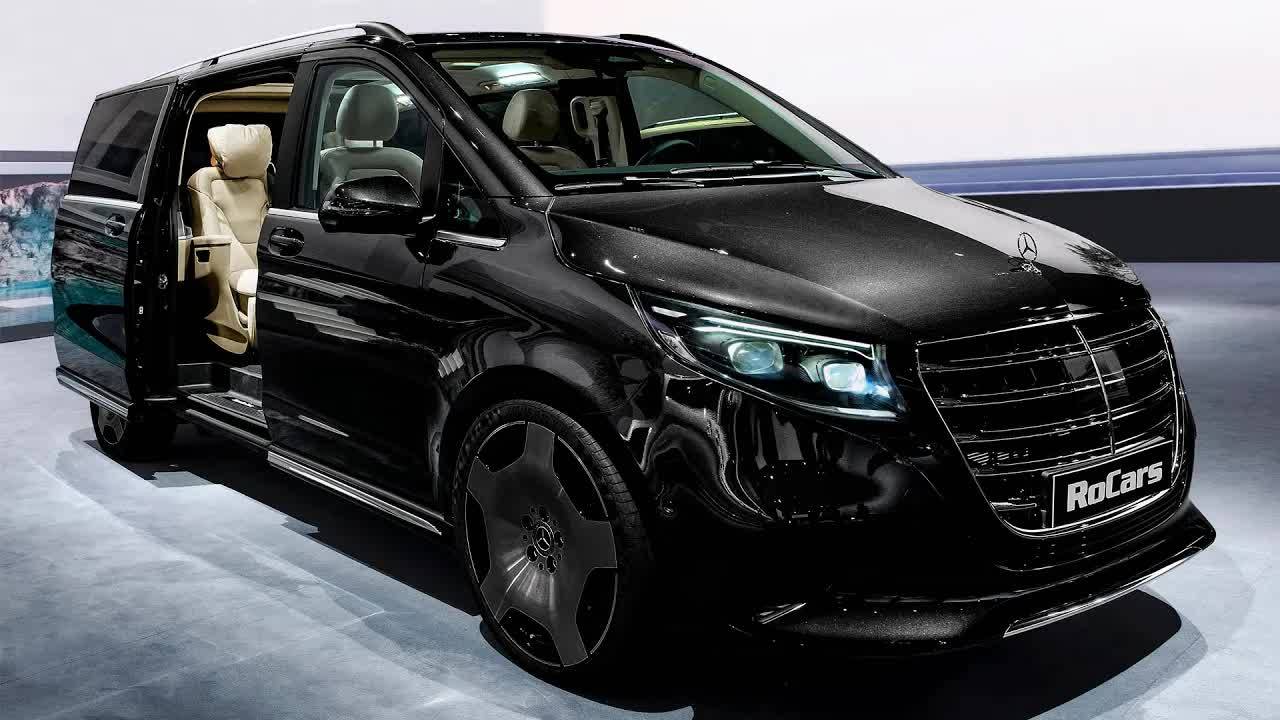 НОВЫЙ Mercedes V-Class 2024 - полный обзор роскошного минивэна - Цены, характеристики, тест-драйв