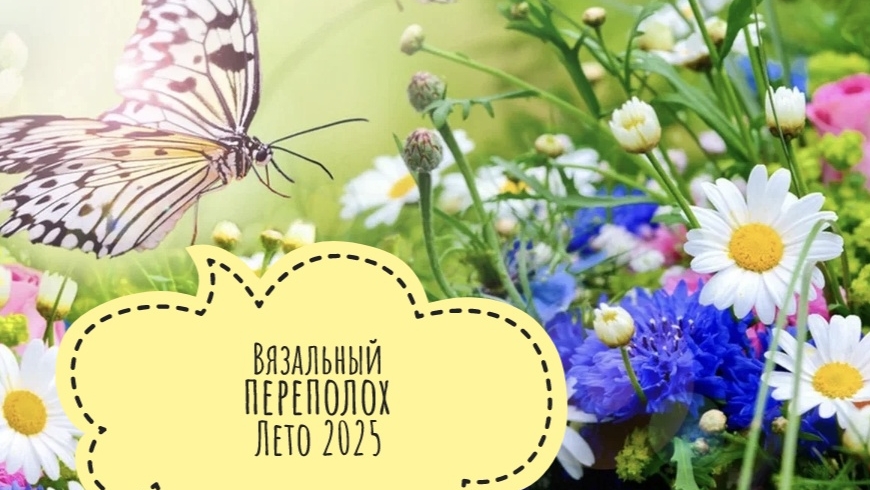 СП "Вязальный переполох Лето 2025" с Еленой Велиной. Июнь отчёт 1