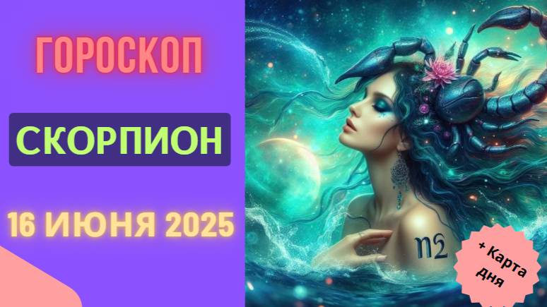 ♏ ГОРМОСКОП НА СЕГОДНЯ 16 ИЮНЯ 2025 ДЛЯ СКОРПИОНОВ — СИЛА И ПРЕОБРАЖЕНИЯ В ДЕНЬ