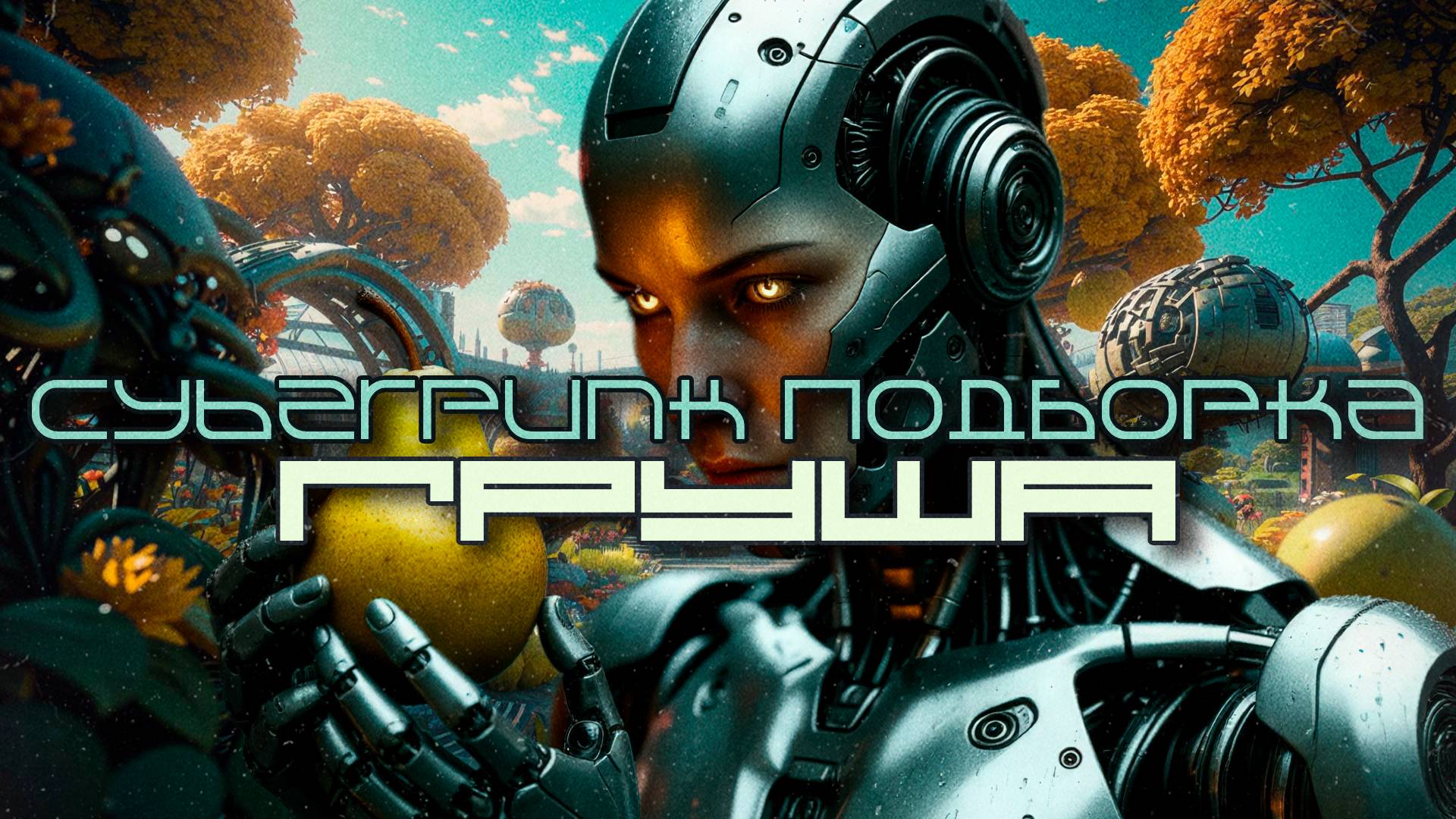 2 Часа Cyberpunk Подборка - Груша (Pear), EBM, Industrial, Киберпанк, Дарк-Техно