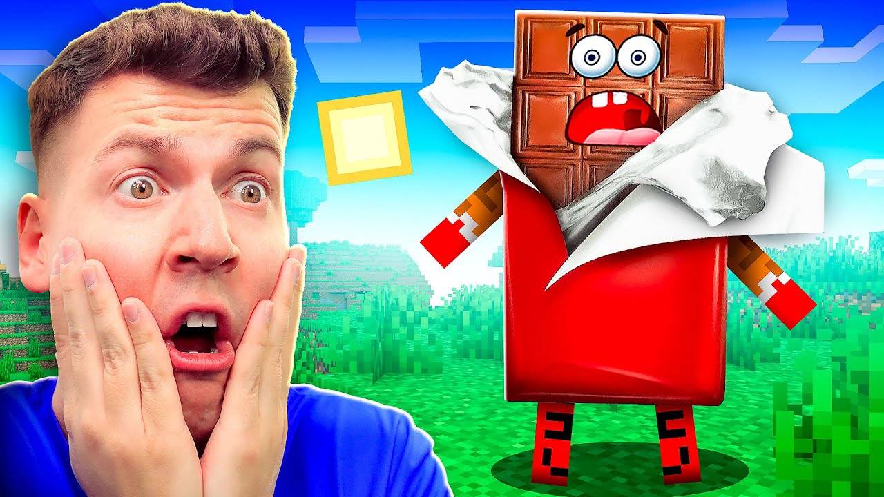 😨 МОЙ ДРУГ СТАЛ РЕАЛЬНОЙ ШОКОЛАДКОЙ! Я ЕГО ПРОДАЛ за 985,468$! МАЙНКРАФТ