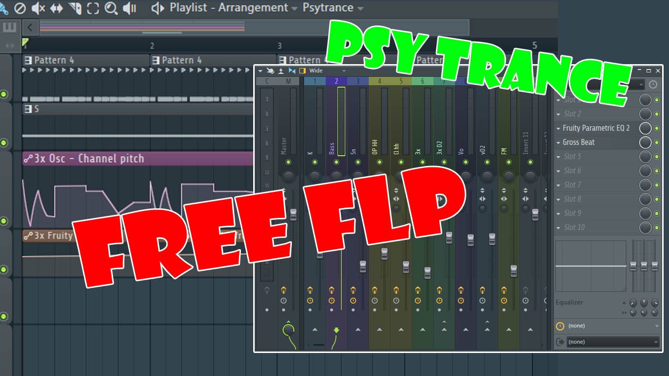Free Psy Trance FLP для развития by Soulbringer