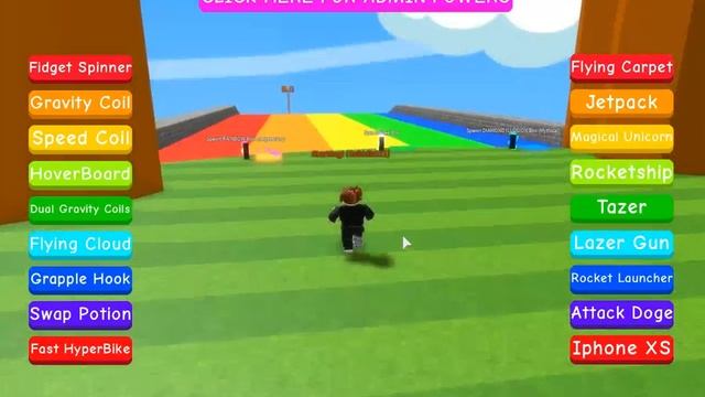 Длинная пробежка в Roblox!!!