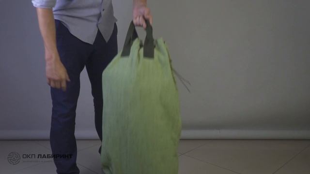 СУМКА МЕШОК 74Х50см С ДЕРЕВЯННОЙ ПЛОМБОЙ