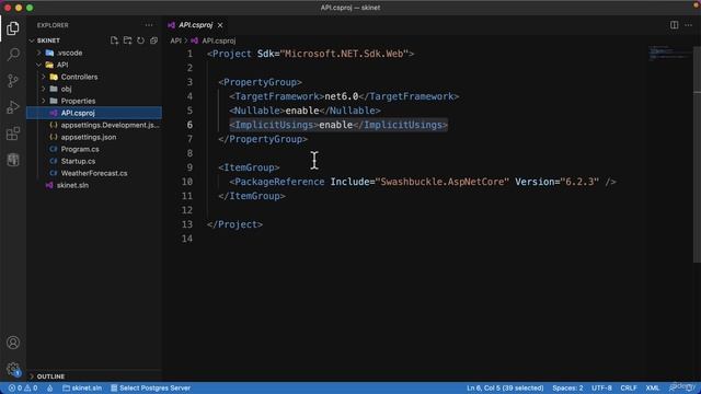 008 .Net 6 Project changes