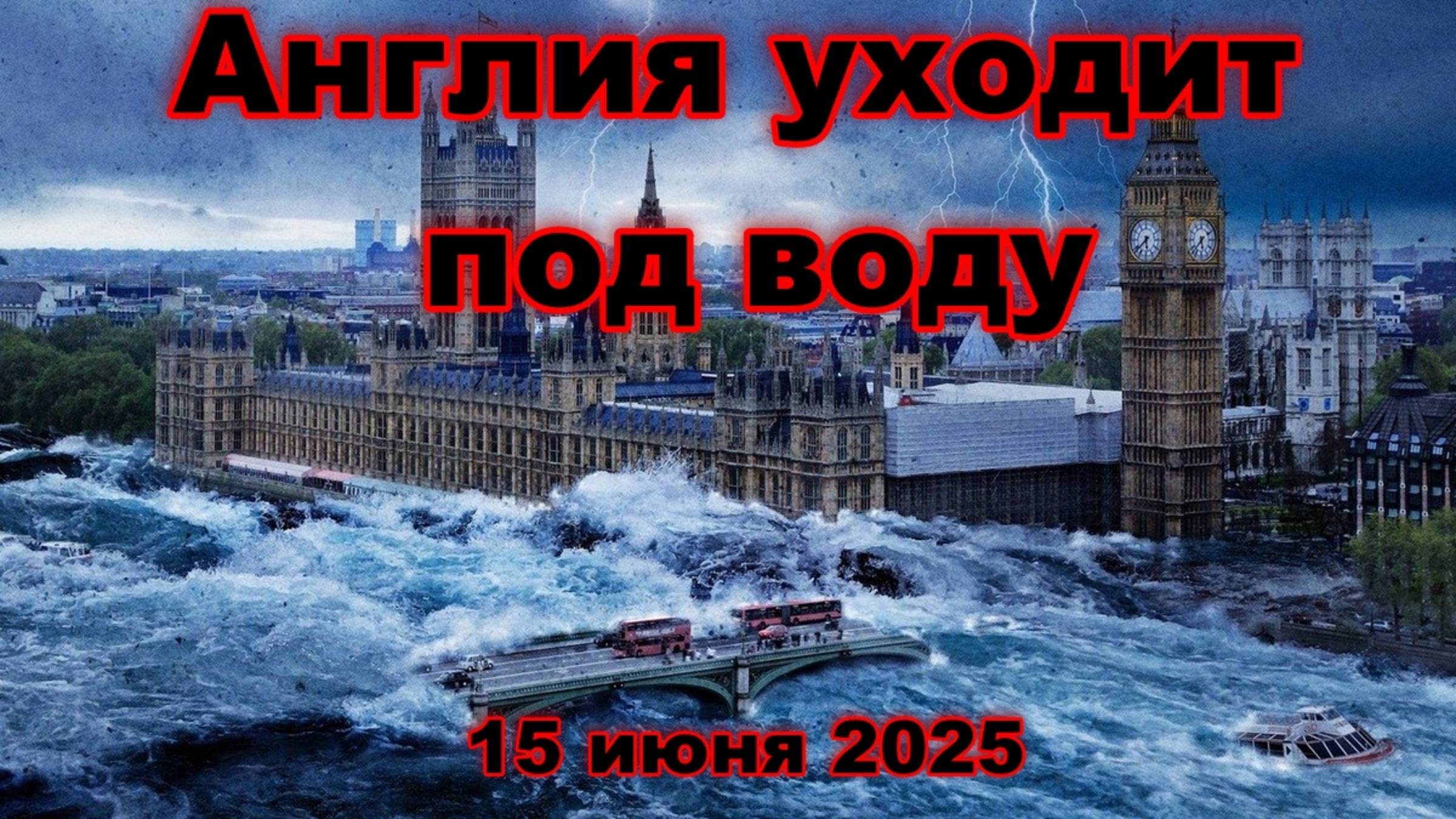 Великобритания уходит под воду гравство Кент под водой