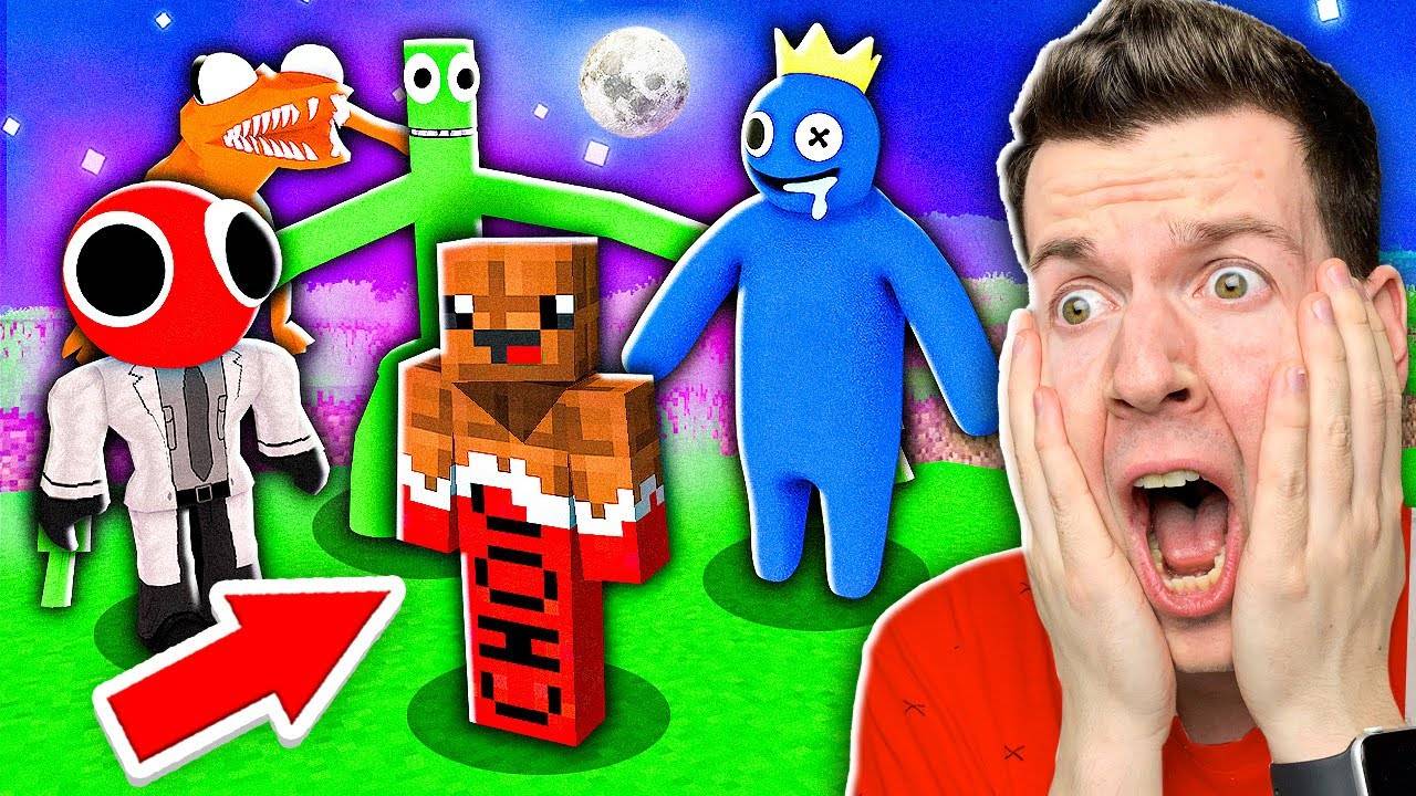 😱 РАДУЖНЫЕ ДРУЗЬЯ  ЗАХВАТИЛИ  Мой СЕРВЕР в Minecraft PE ! ВЛАДУС