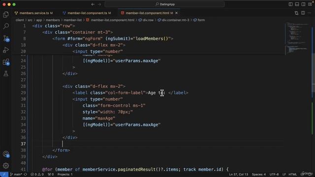 156 - Adding filter buttons to the client