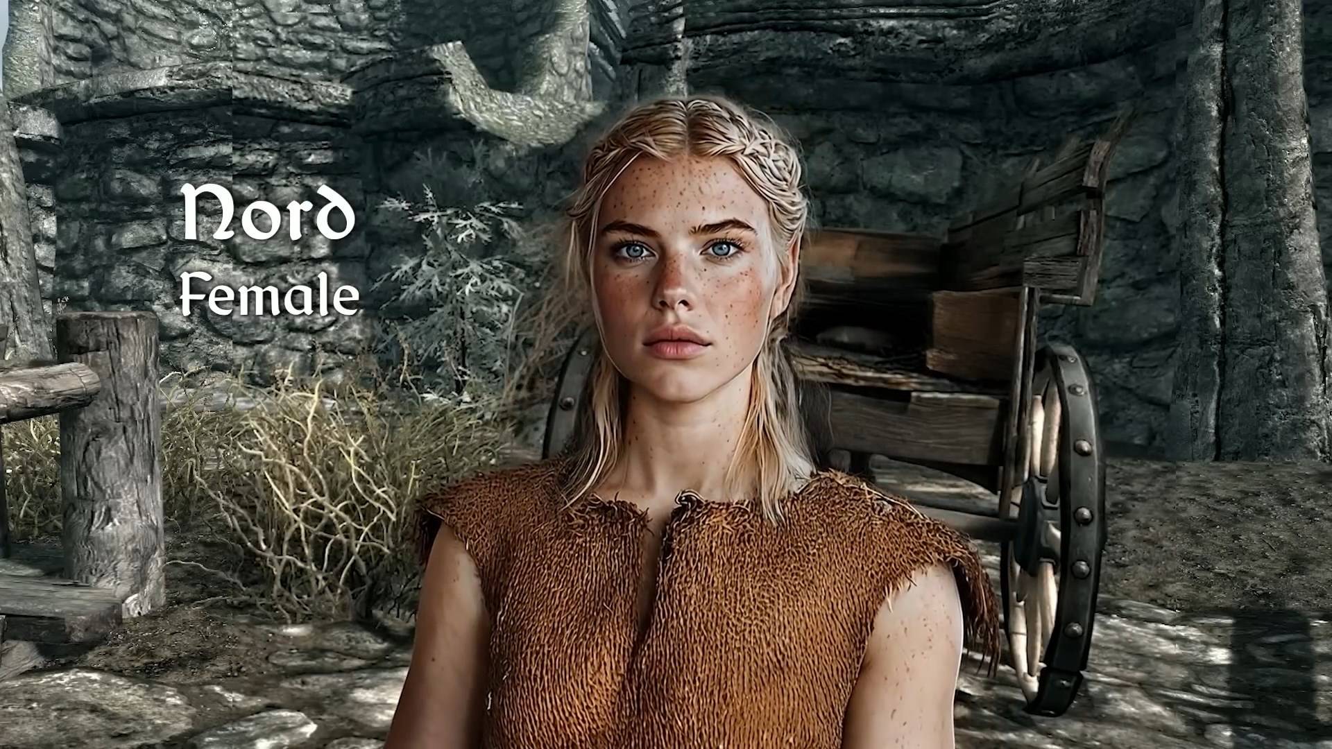 Все расы Skyrim как настоящие! ИИ превратил их в реальных людей