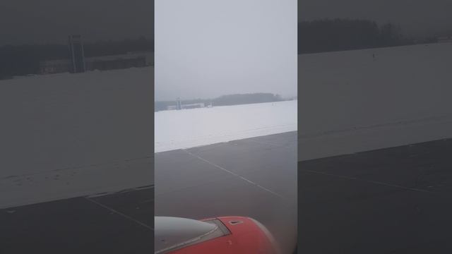 Посадка в аэропорту Внуково 08.01.2025