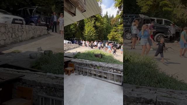 Правим позвоночник на озере Рица в Абхазии