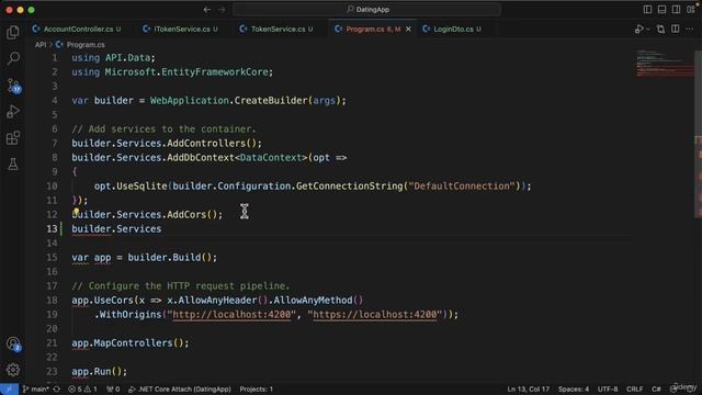 38 - Adding a token service