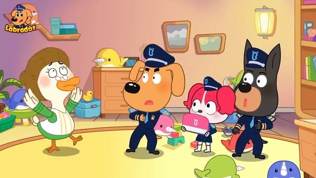 🧸Игрушка-ловушка   Безопасность в жизни   🔍Новый эпизод   🎒Образовательный мультик   Шериф Лабрад