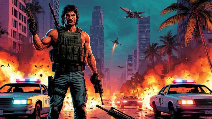 Мой мод - суперпулемёт GTA Vice City Nextgen Edition 50