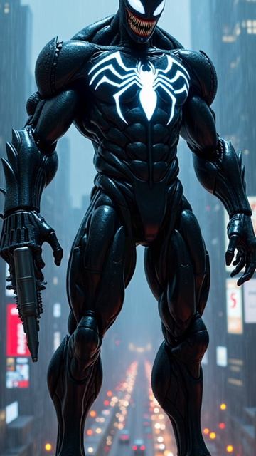 Cyborg WITH Marvel Supervillains #marvel  #avengers #dccomics #aiart #doctordoom #venom #thanos