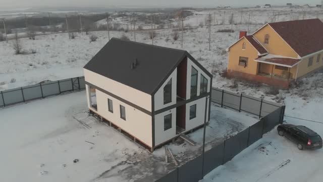 Дом Барн-Хаус, поселок Дубки, Саратов.
