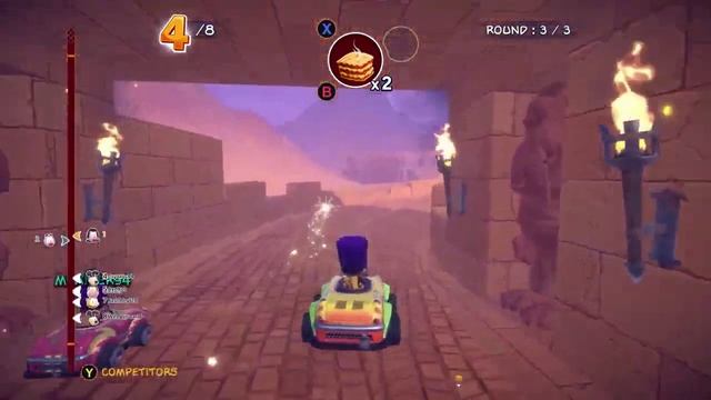 Лучшие моменты Garfield Kart Furious Racing — гонки без тормозов