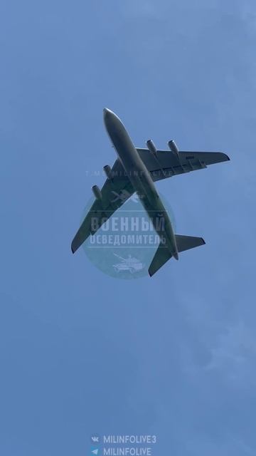 Тяжелый военно-транспортный самолет Ан-124-100 ВКС. Наши дни. #эксклюзив Военный Осведомитель